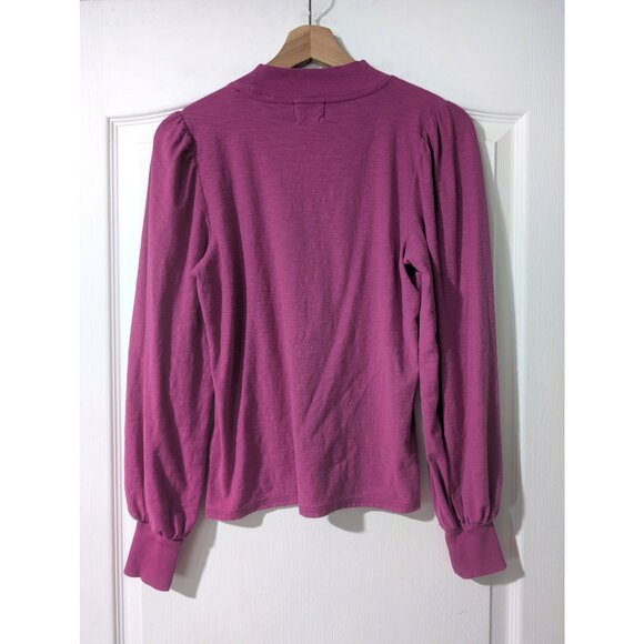 Nation Los Angeles | Shelby Long Sleeve In Miss Magenta - Picture 5 of 11